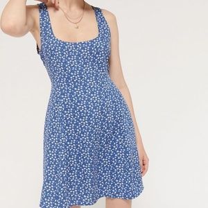 Urban Outfitters Arden lace-up back minidress